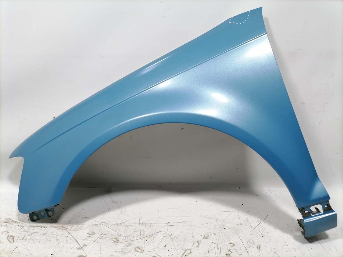 Audi A3 8P original Kotfl&uuml;gel vorn links LX5T Eisvogelblau 5-T&uuml;rer Sportback Facelift Bj.2010